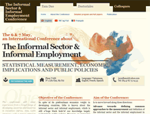 Tablet Screenshot of colloques.tamdaoconf.com
